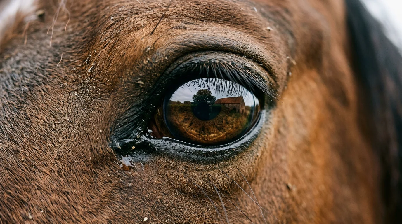 Un regard de cheval, Écuries de la Violette, Balan